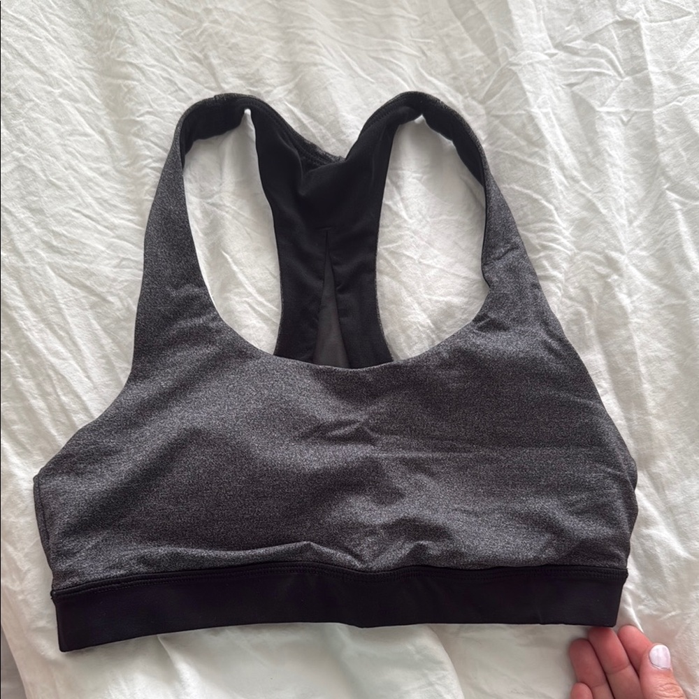 Lululemon Gray Sports Bra